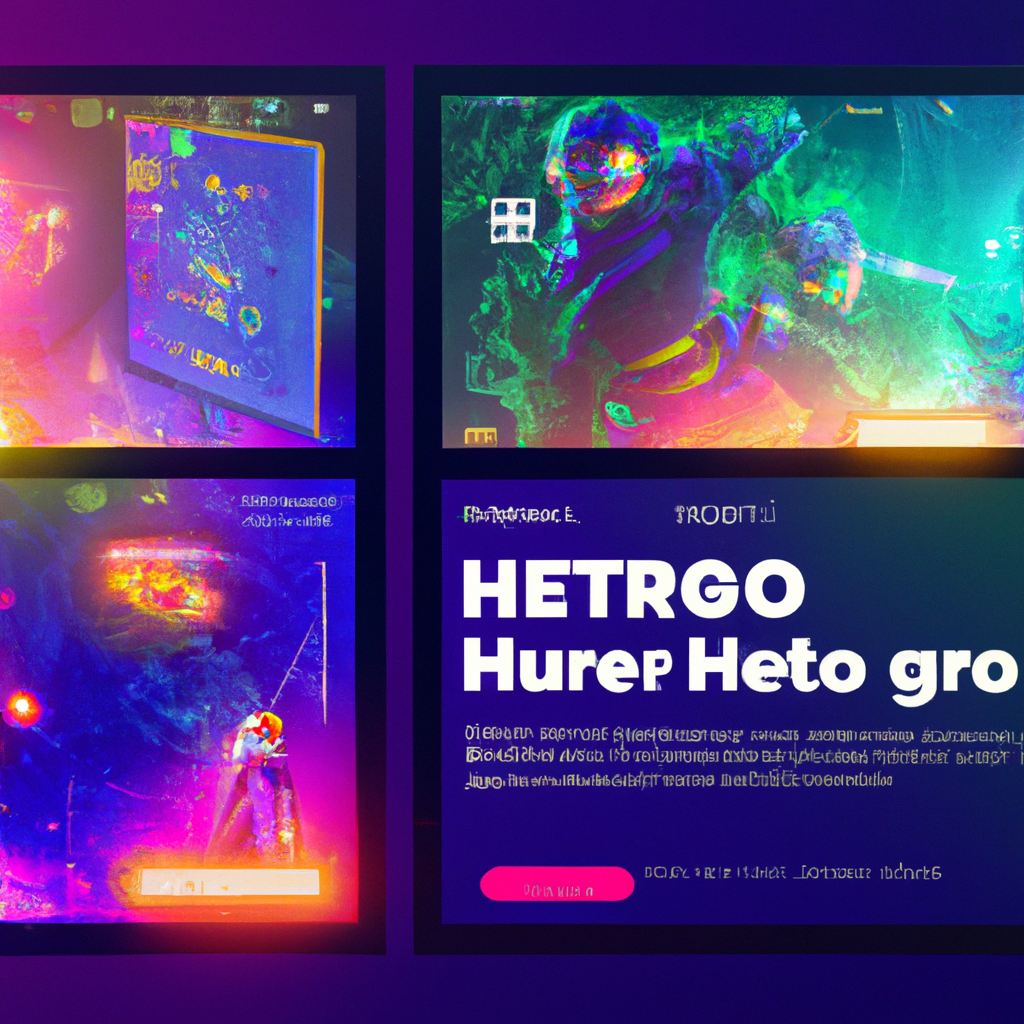 ArcadeFoundry hero collage showing gameplay montage, HUD overlays and tournament panel